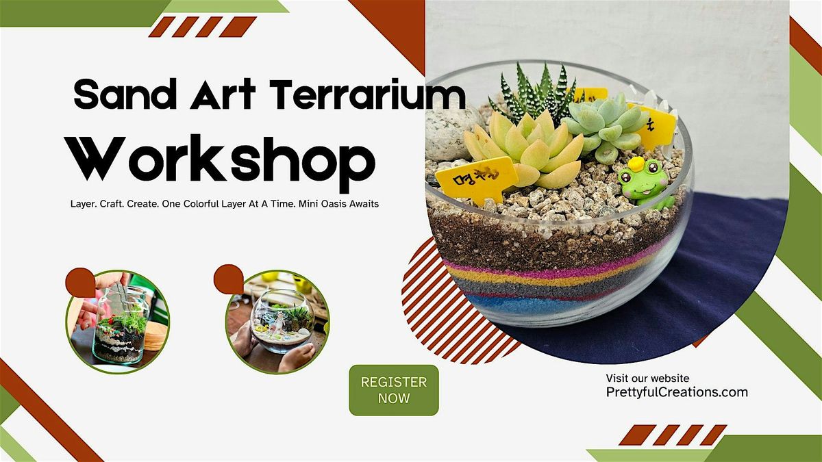 Sand Art Terrarium Workshop, 29 April | Event in Cottage Grove | AllEvents