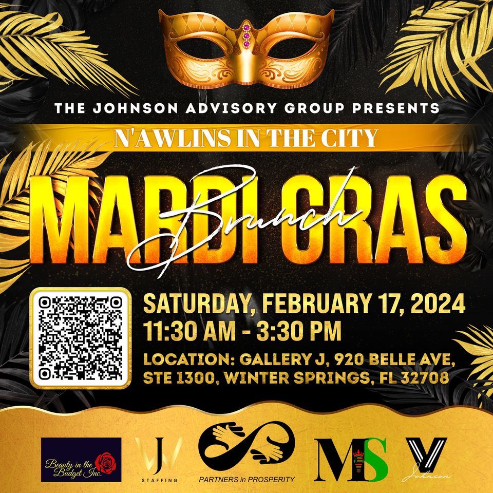 Nawlins in the City Mardi Gras Brunch, Gallery J, Casselberry