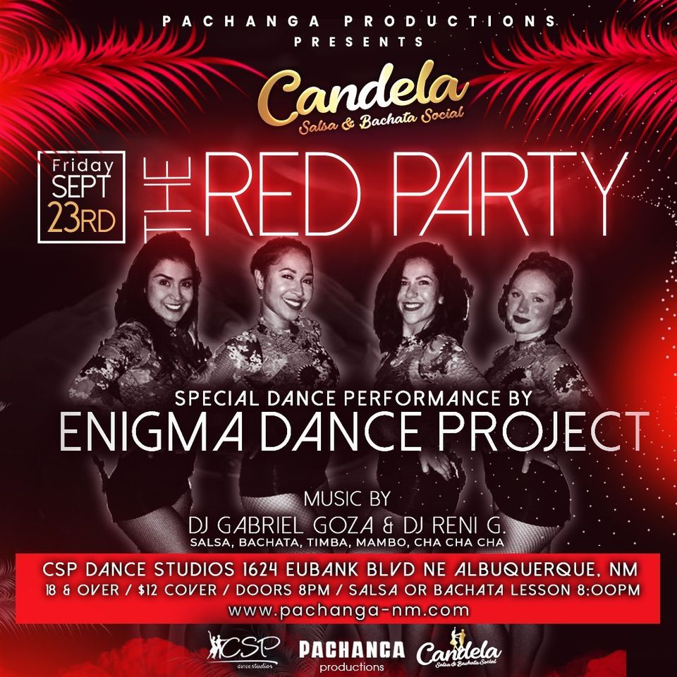CANDELA! THE RED PARTY featuring DJ Reni G. & Performance by Enigma