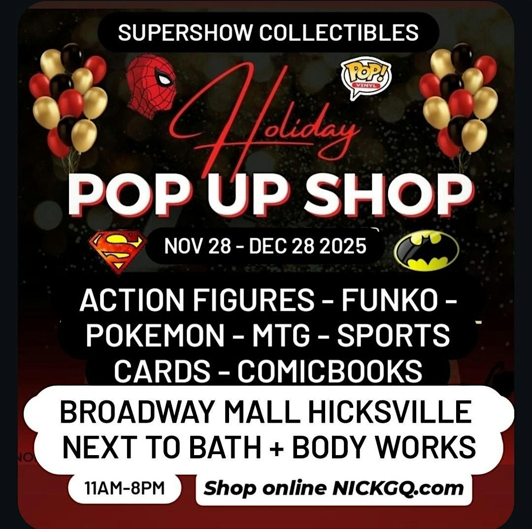 SUPERSHOW COLLECTIBLES CONVENTION STORE GRAND OPENING BLACK FRIDAY | Event in Hicksville | AllEvents