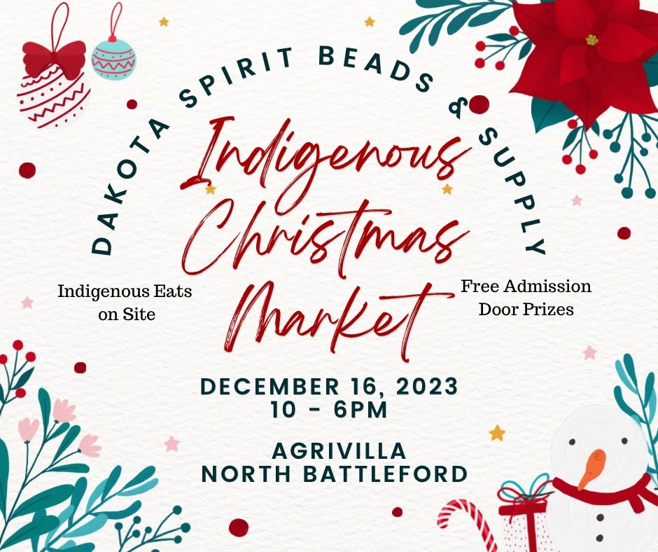 Indigenous Christmas Market, Agrivilla, North Battleford, December 16