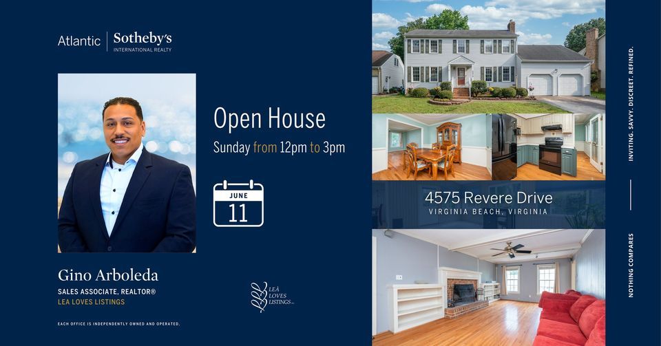 Salem Woods ? Virginia Beach OPEN HOUSE, 4575 Revere Dr, Virginia