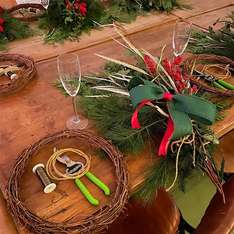 Natural Christmas Wreath Making Workshop, 10 December | Event in Hastings | AllEvents