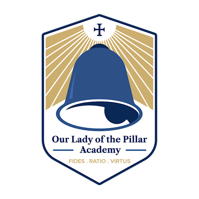 Our Lady of the Pillar Academy logo