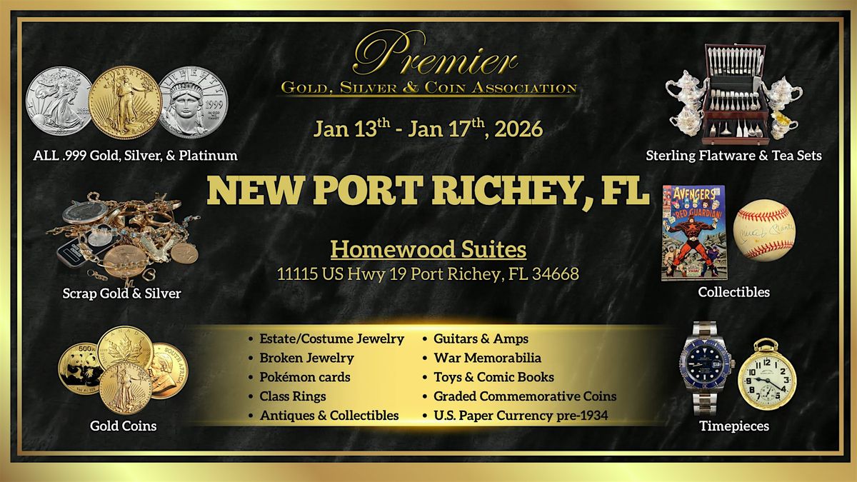 New Port Richey, FL FREE 5- Day Event