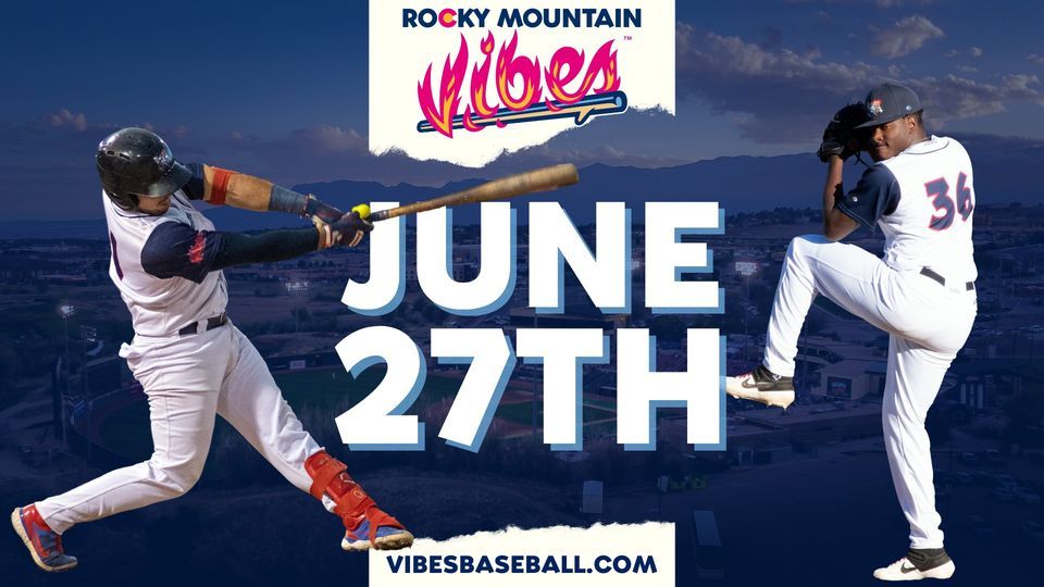 Vibe Tribe Tuesday Vs BIL Rocky Mountain Vibes Baseball Colorado vibe-tribe-tuesday-vs-bil-rocky-mountain-vibes-baseball-colorado