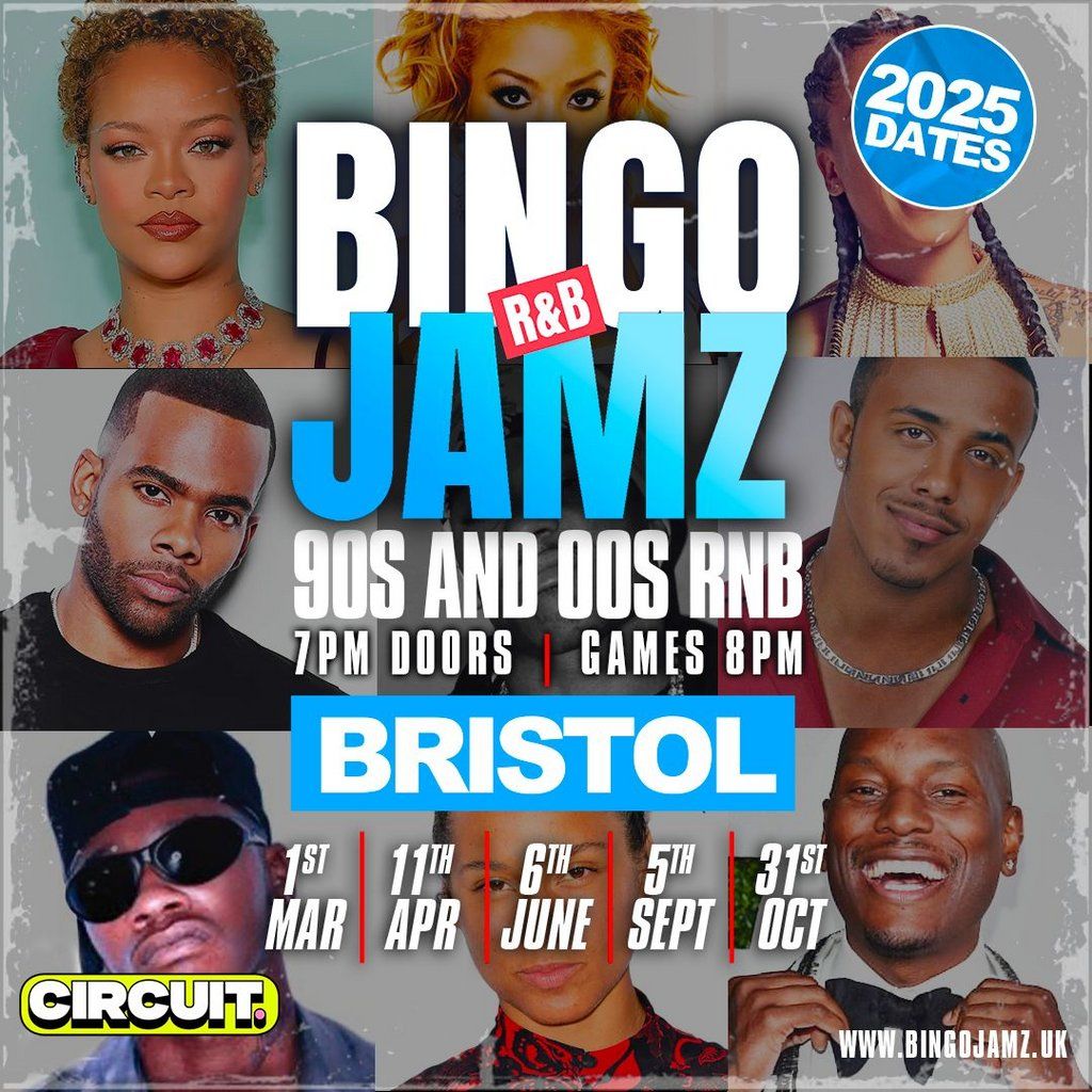 Bingo Jamz Bristol | 2025, 6 December | Event in Bristol | AllEvents