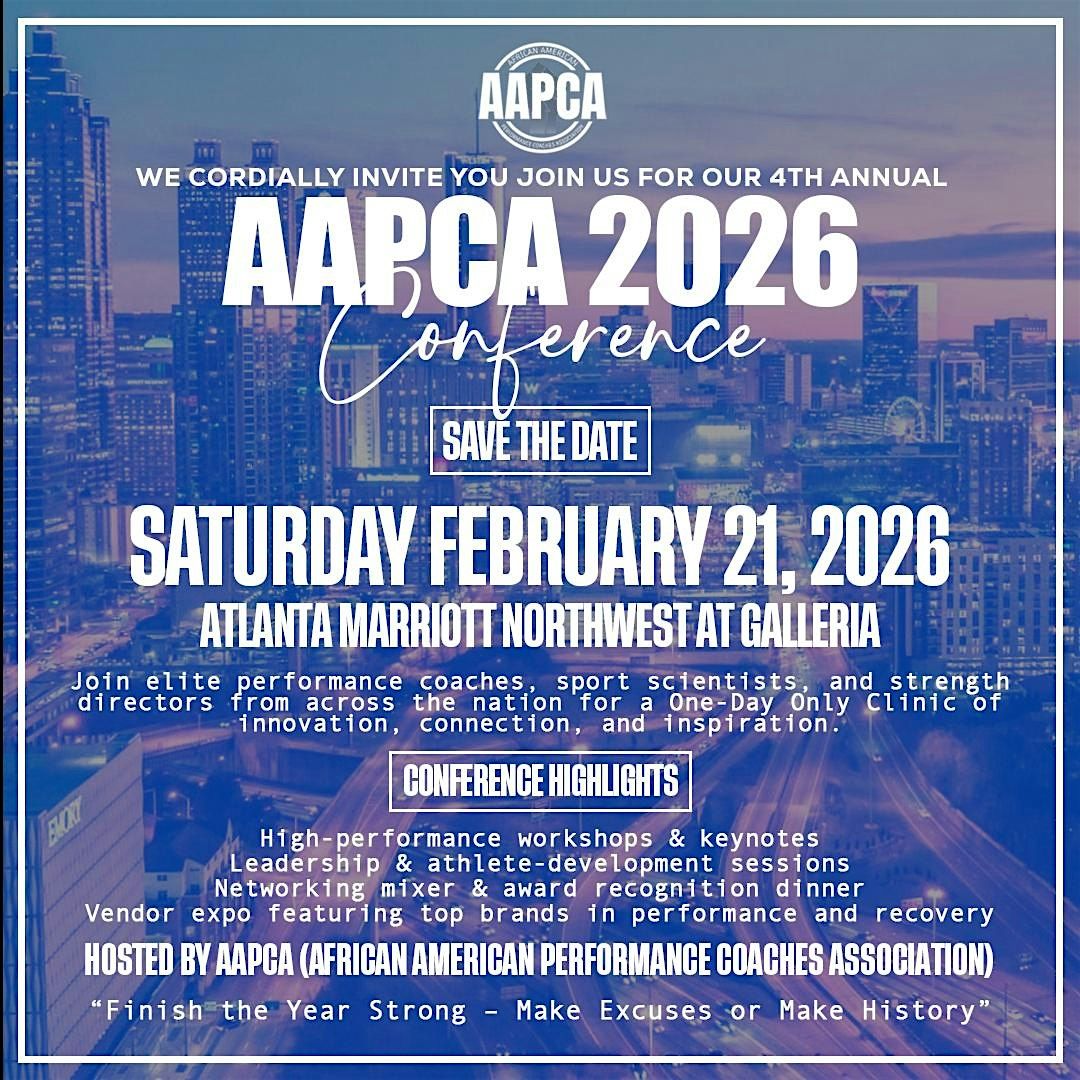 AAPCA 4th Conference, 21 February | Event in Atlanta | AllEvents