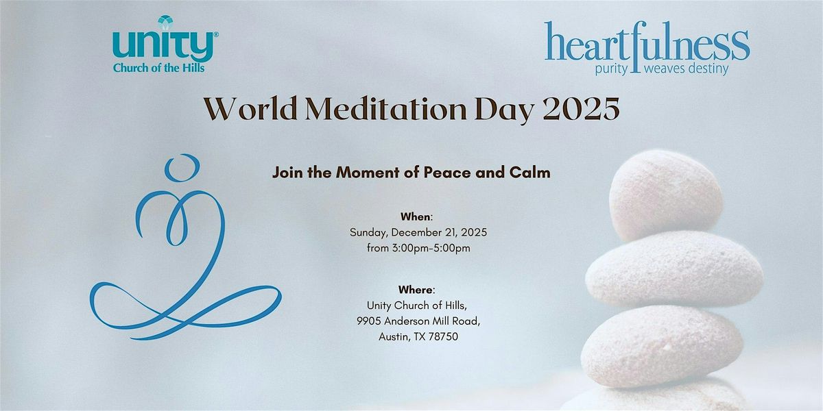Austin Meditates - World Meditation Day 2025, 21 December | Event in Austin | AllEvents