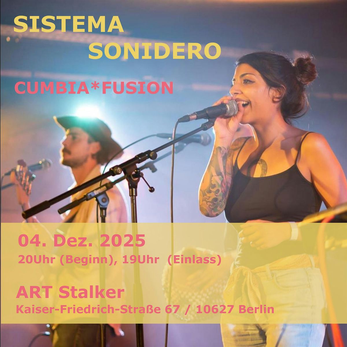 Sistema Sonidero - Farewell Mattia, 4 December | Event in Berlin | AllEvents