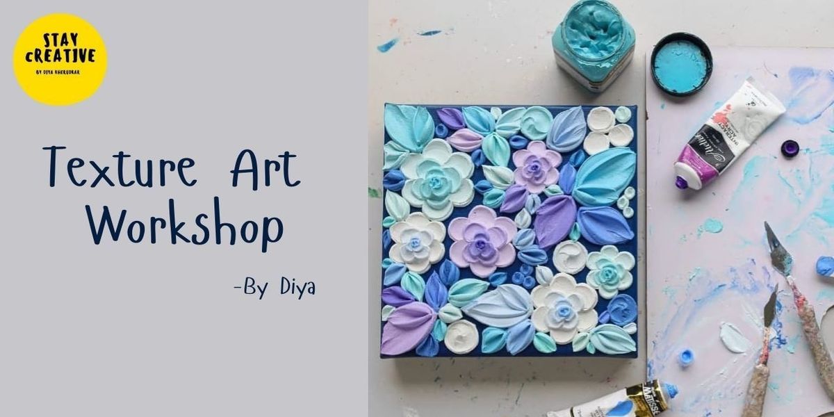 Texture Art Workshop, 15 June | Event in Pune | AllEvents
