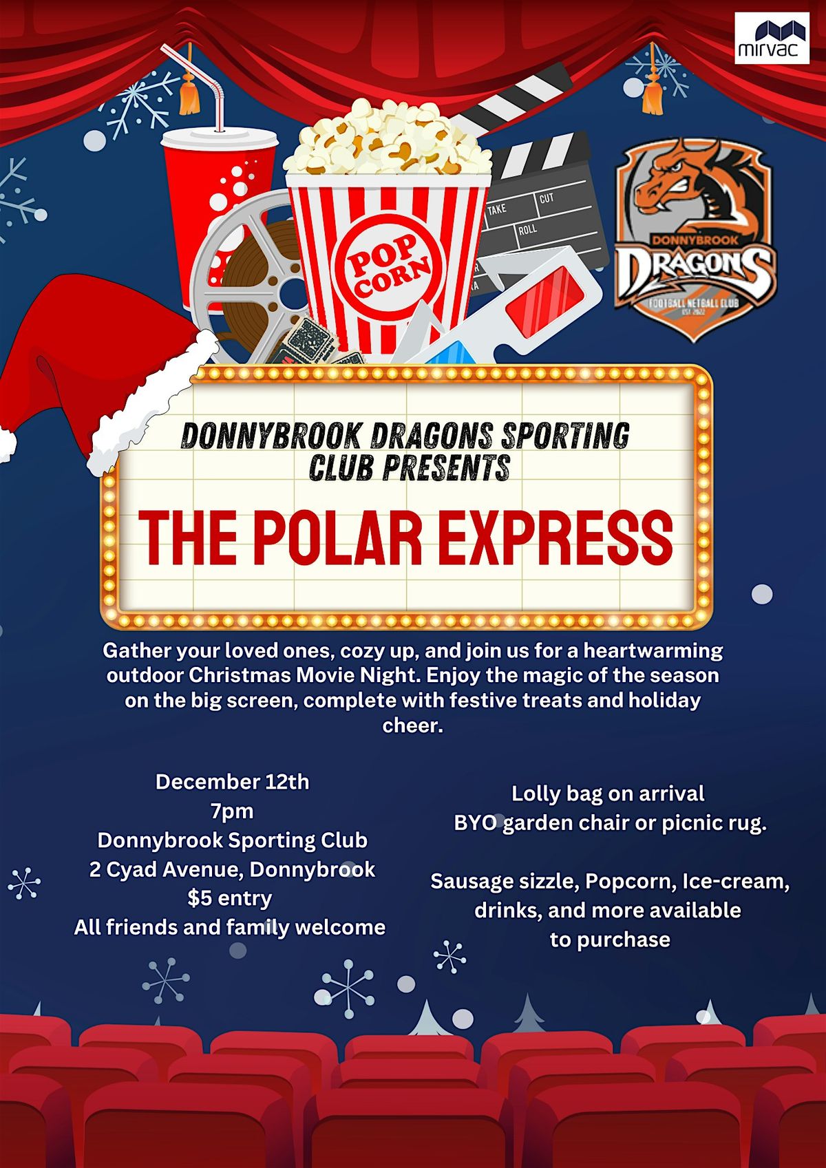 Donnybrook Dragons Sporting Club - The Polar Express, 12 December | Event in Donnybrook | AllEvents