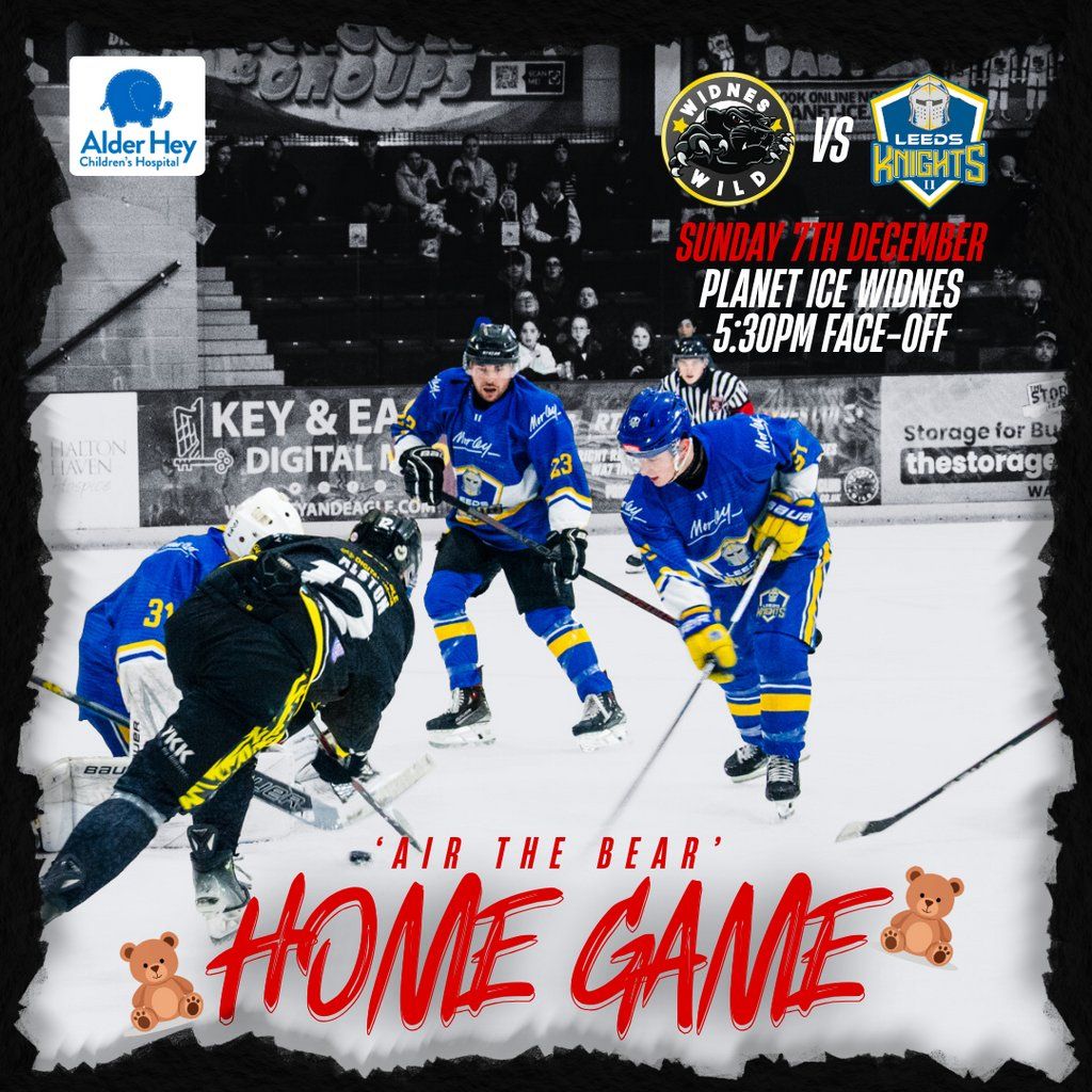 Widnes Wild vs Leeds Knights Ice Hockey Game - Sun 7 Nov 5:30PM | Event in Widnes | AllEvents