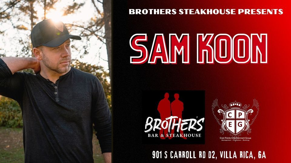 Sam Koon Live at Brothers Steakhouse, Brother's Bar & Steakhouse, Villa