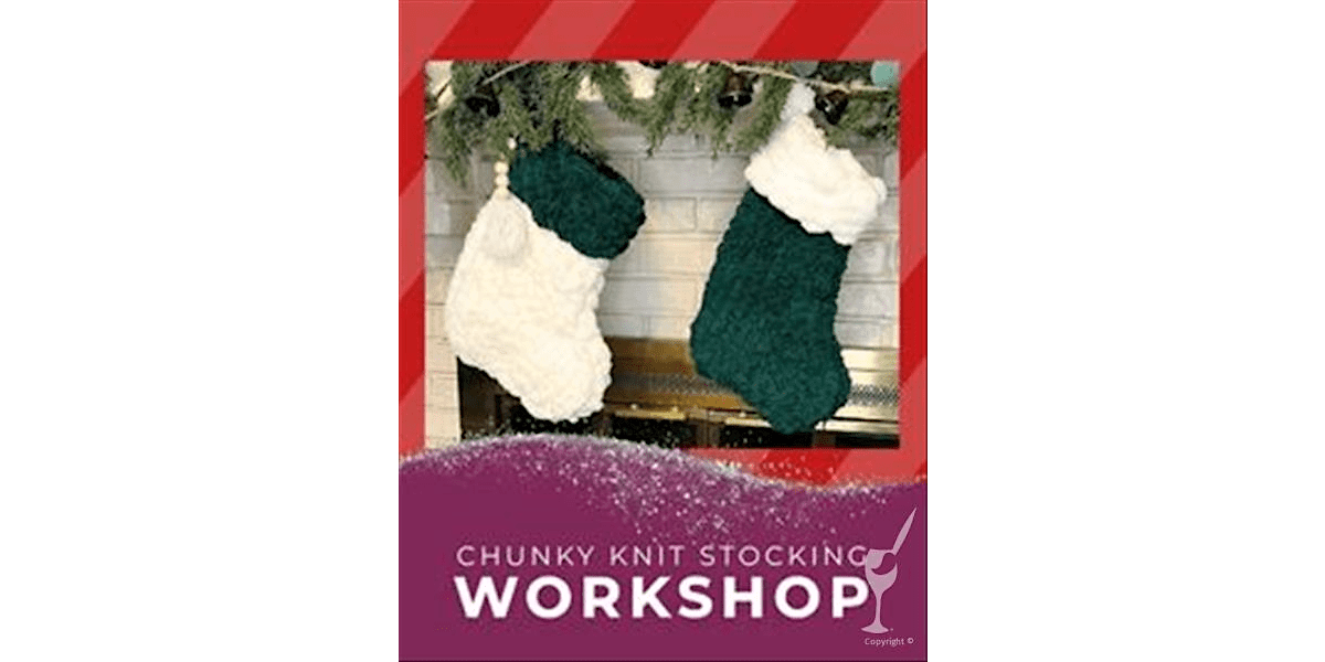 Custom Knit Stocking - Paint and Sip in Houston | Classpop!™, 29 November | Event in Pasadena | AllEvents