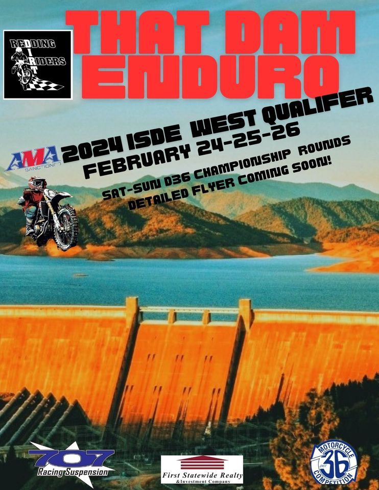 That DAM Enduro 2025, ChappieShasta OffHighway Vehicle Area, Shasta Lake, 24 February to 26