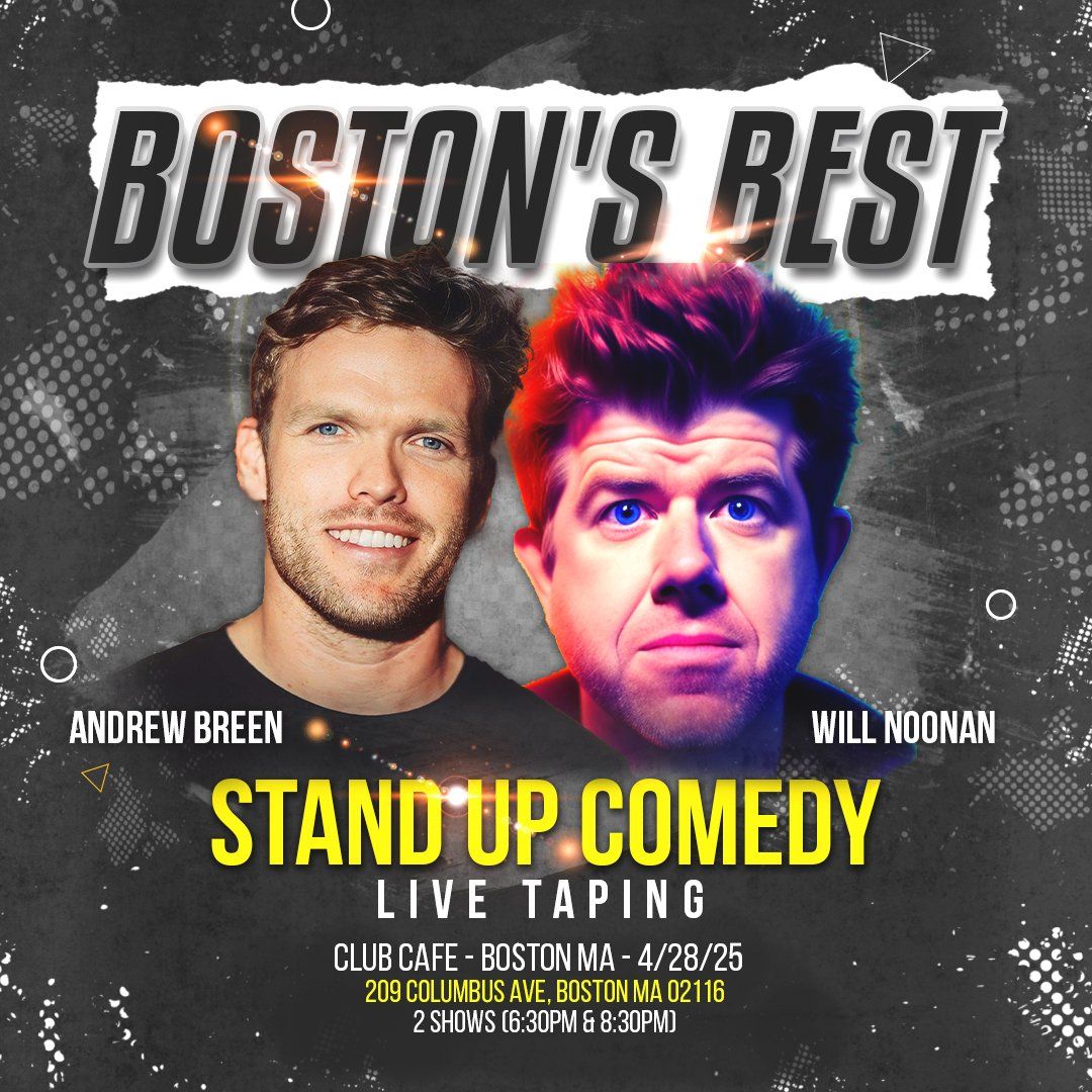 Will Noonan at Laugh Boston, 29 August | Event in Boston | AllEvents