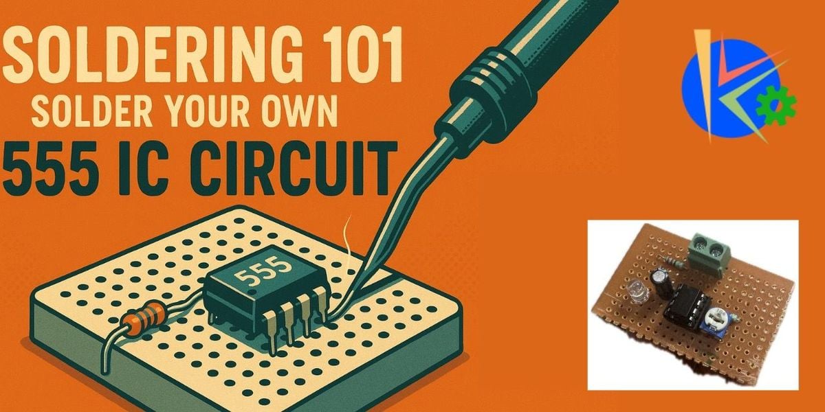 Soldering 101: Solder your own 555 IC circuit, 28 June | Event in Hyderabad | AllEvents
