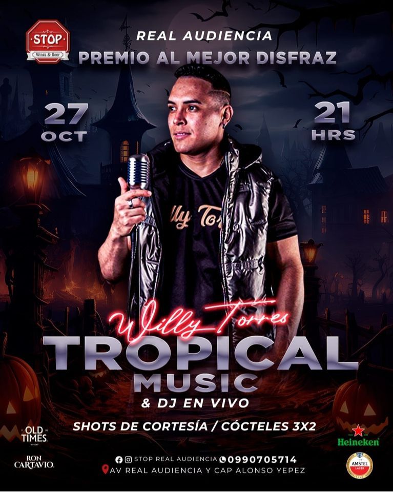 Disfrazados Stop, Stop Wings Real Audiencia, Quito, 27 October 2023