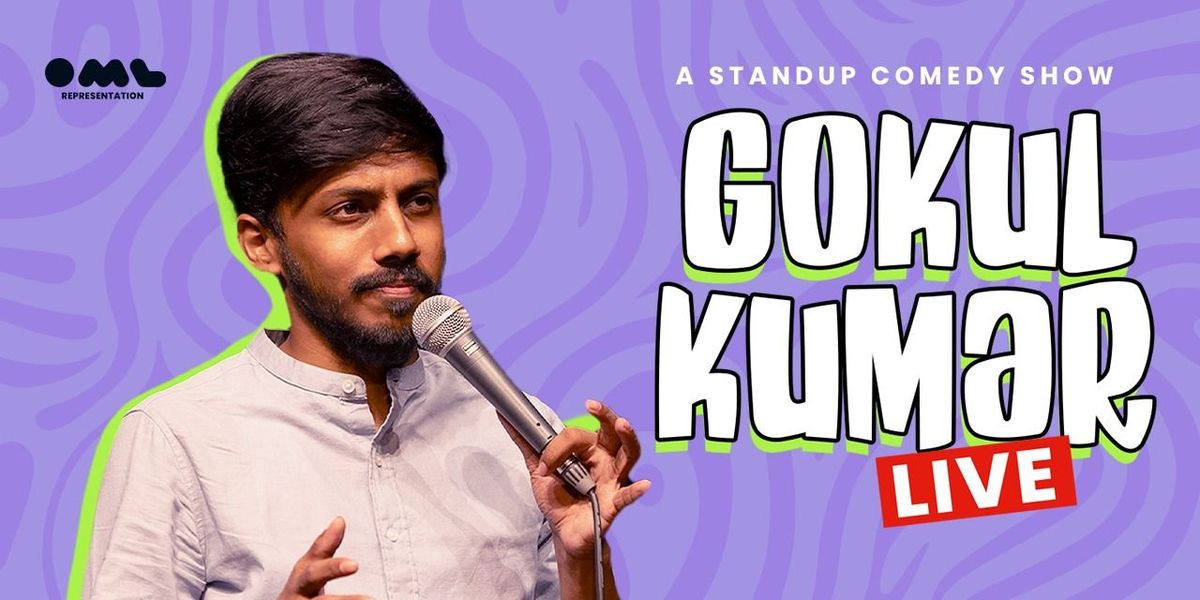 Gokul Kumar Live, 8 June | Event in Chennai | AllEvents
