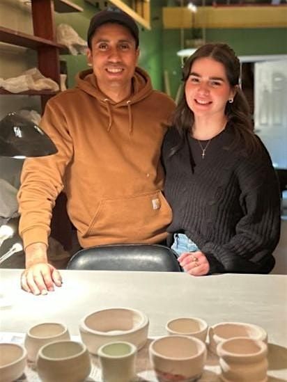 Valentines Couples Pottery at Chromatic Earth Pottery