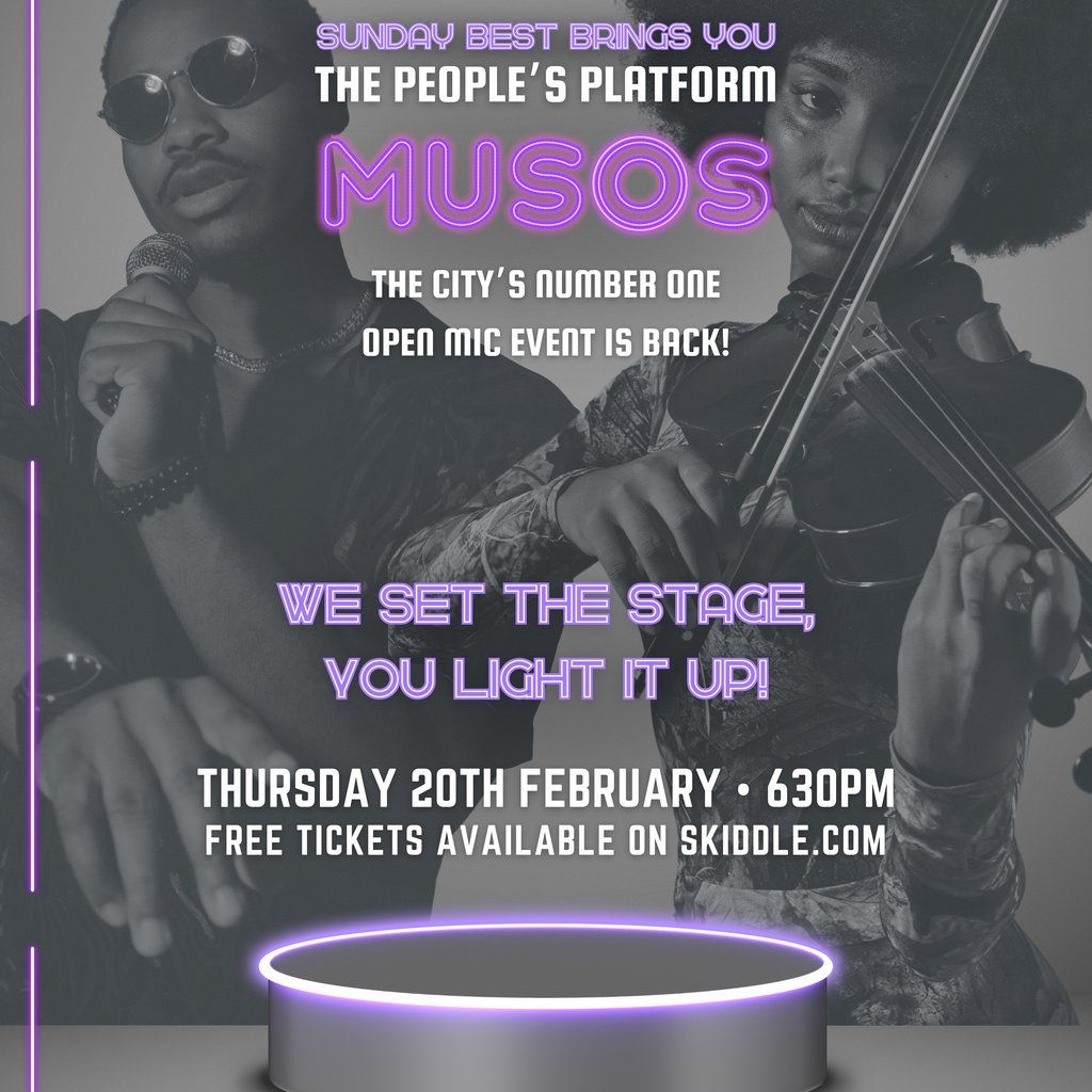 MUSOS: Open Mic Event | Event in Wolverhampton | AllEvents