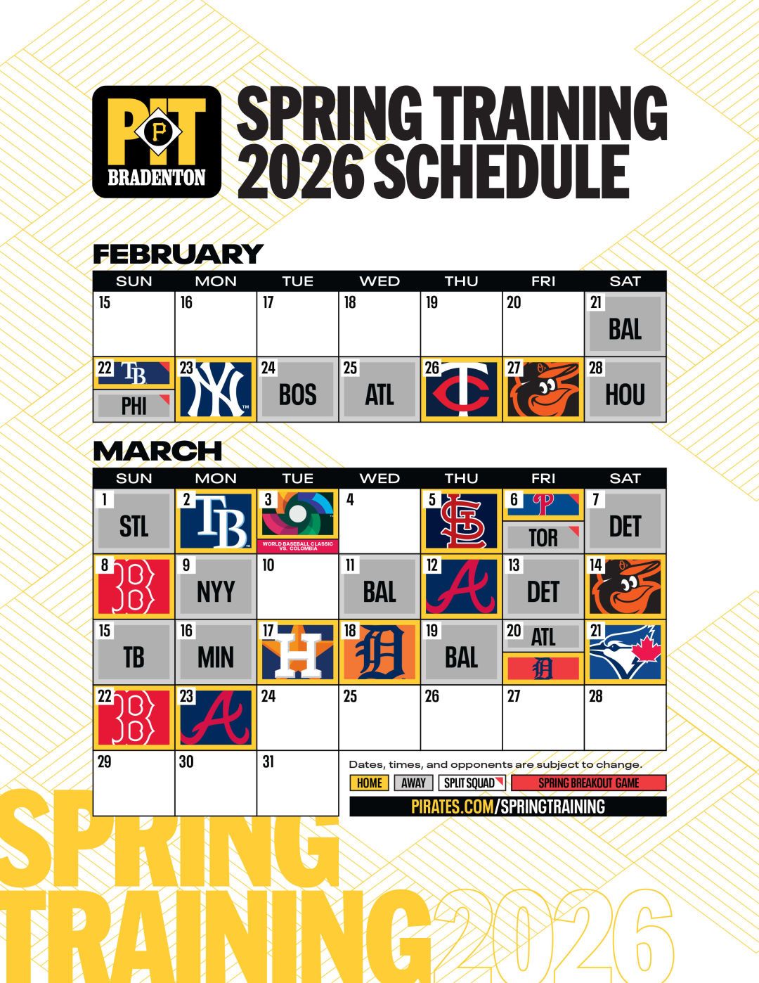 Spring Training: Pittsburgh Pirates vs. St. Louis Cardinals, 4 March | Event in Bradenton | AllEvents