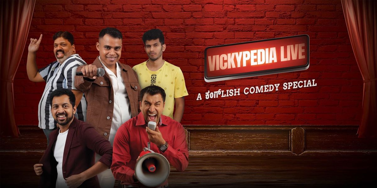 Vickypedia Live, 30 November | Event in Bangalore | AllEvents