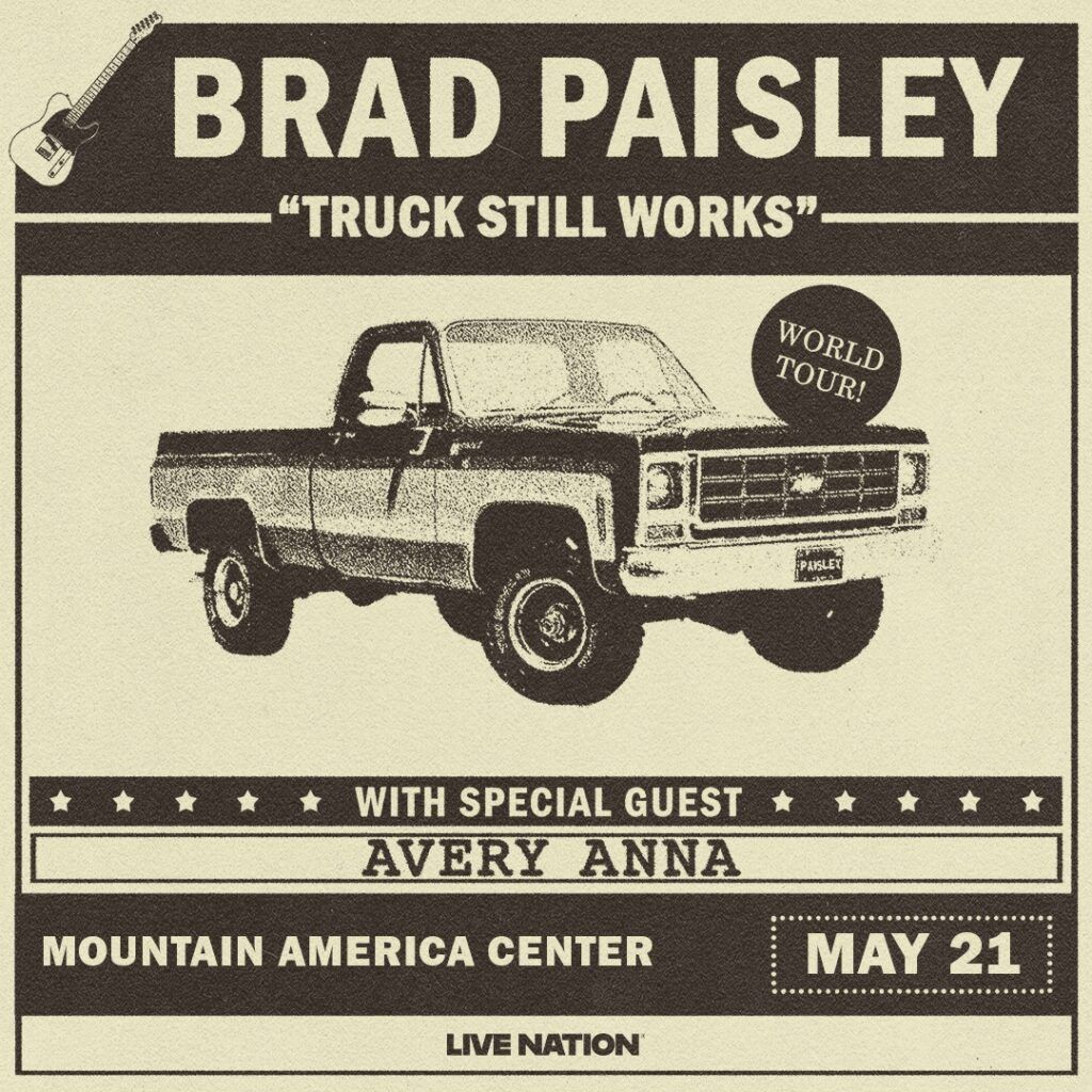 Brad Paisley at Red Rocks Amphitheatre, 24 May | Event in Morrison | AllEvents