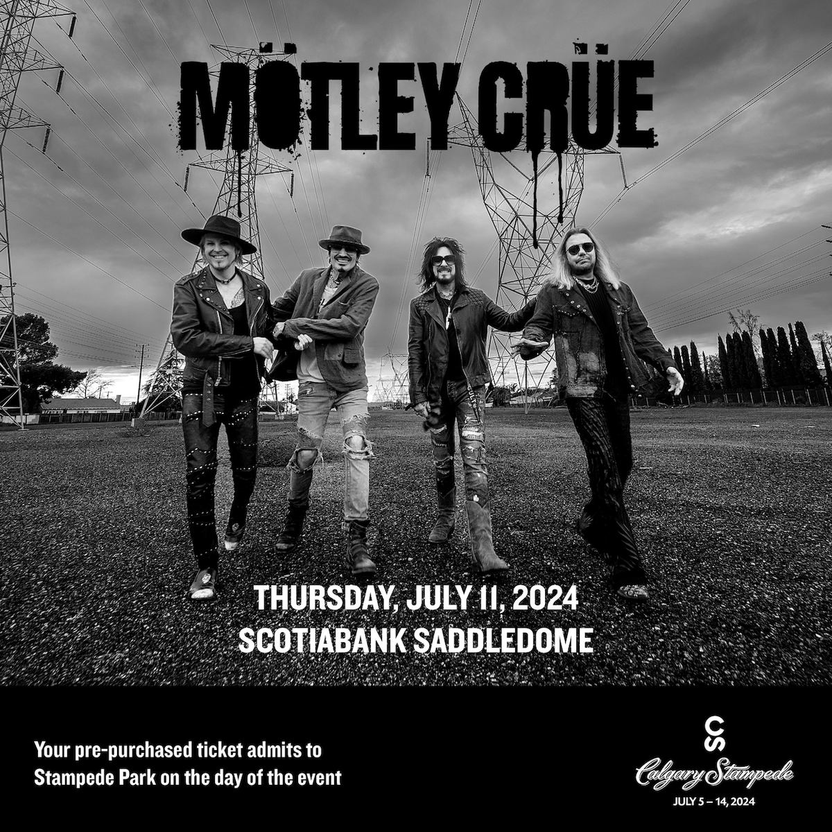 Motley Crue at Dolby Live at Park MGM, 12 September | Event in Las Vegas | AllEvents