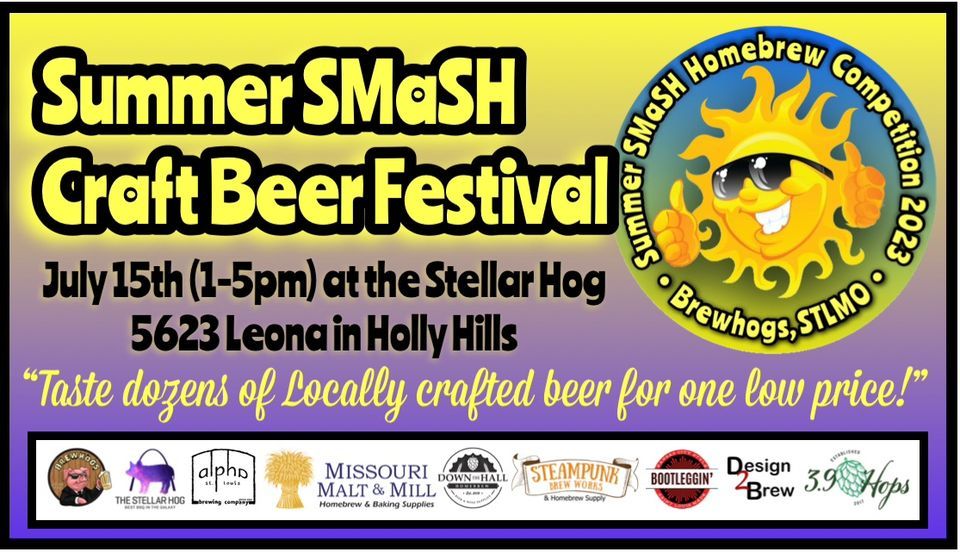 Summer SMaSH Craft Beer Festival 2023, The Stellar Hog, Dupo, 15 July 2023 AllEvents.in