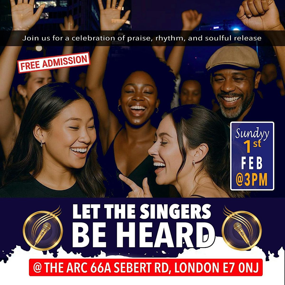 LET THE SINGERS BE HEARD, 1 February | Event in London | AllEvents