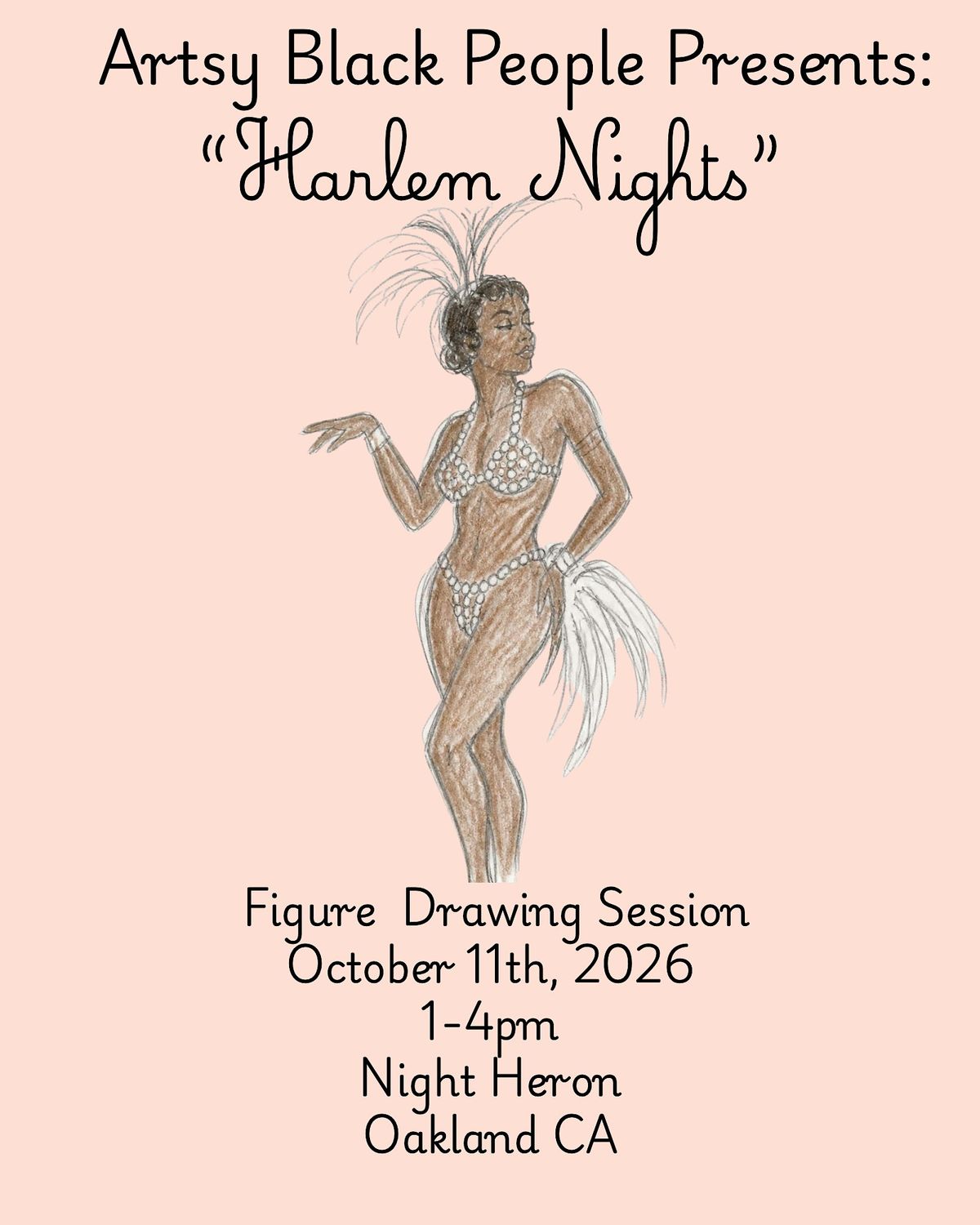 Harlem Nights Figure Drawing Session