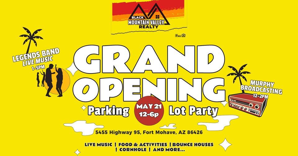 Fort Mohave Location Grand Opening Parking Lot Party!, Black
