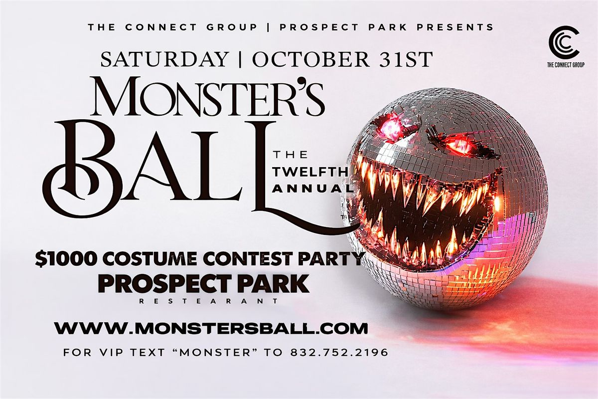MONSTERS BALL | $1000 Halloween Costume Contest Party OCT31 @ GROOVES ...