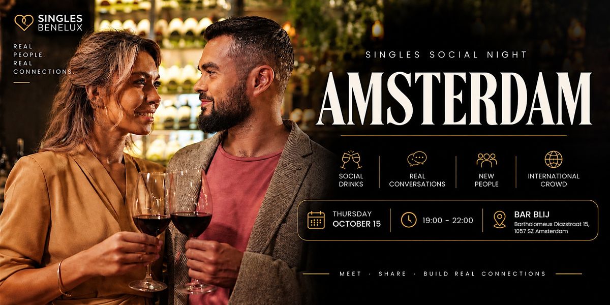 Singles Dating Night Amsterdam: Meet up to 70 Singles