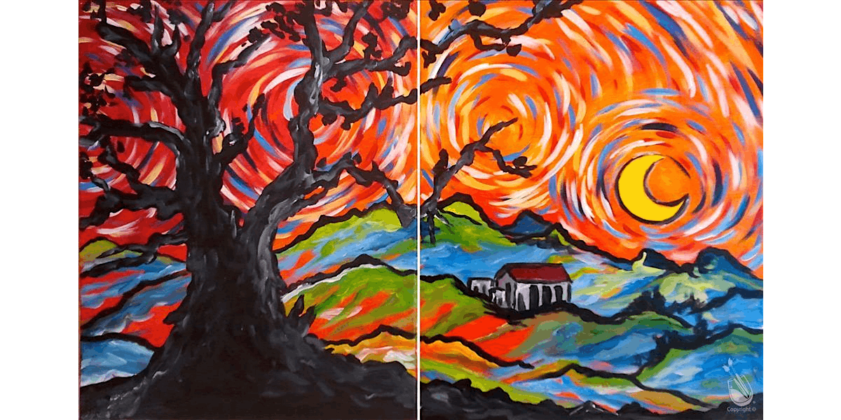 Van Gogh Dreams and Orange Skies - Paint and Sip in Denver | Classpop!™, 26 December | Event in Denver | AllEvents