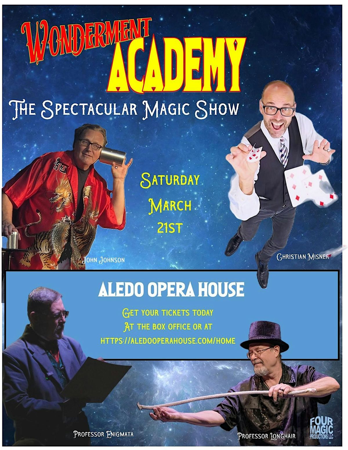 Wonderment Academy, 21 March | Event in Aledo | AllEvents