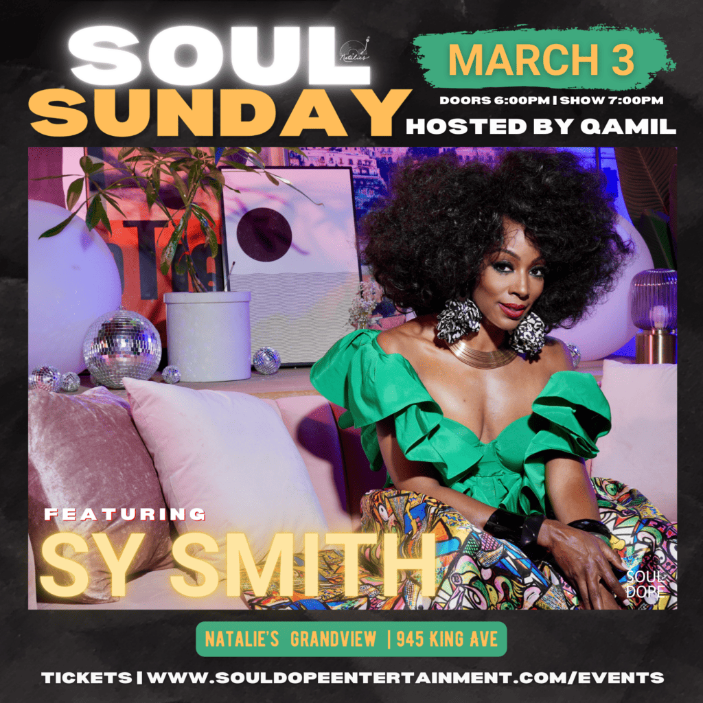 Sy Smith at Booth Playhouse at Blumenthal Performing Arts Center, 29 November | Event in Charlotte | AllEvents