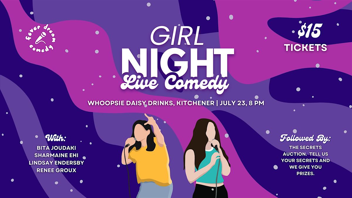 Girl Night Live Comedy @ Whoopsie Daisy