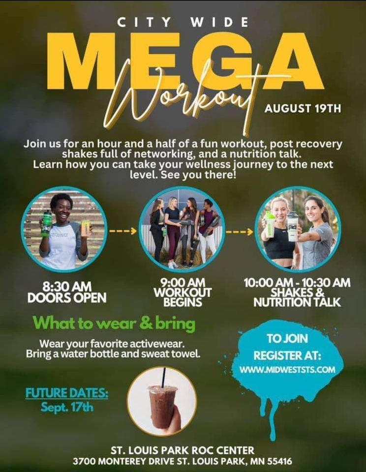 City Wide Fit Camp, St. Louis Park Rec Center, ROC, Aquatic Park, Saint