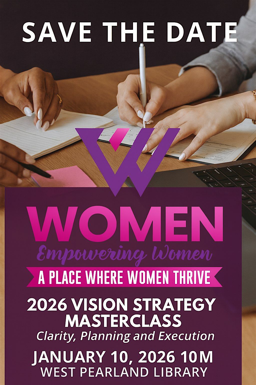 Houston Vision Strategy Masterclass 2026: Clarity, Planning, and Execution, 10 January | Event in Pearland