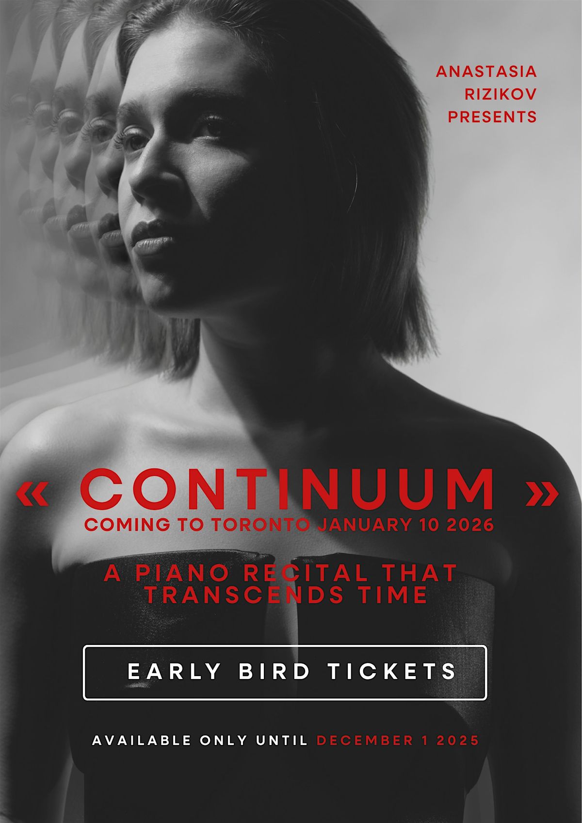 Anastasia Rizikov │ « Continuum » Piano Recital, 10 January | Event in Toronto | AllEvents