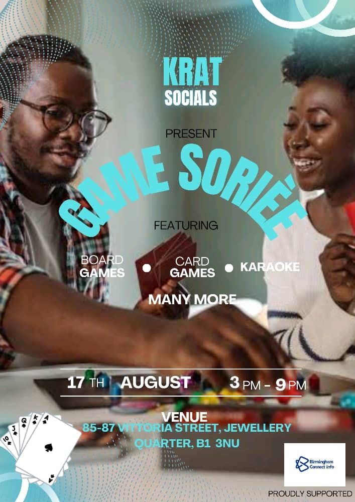 Games Soirée | Event in Birmingham | AllEvents