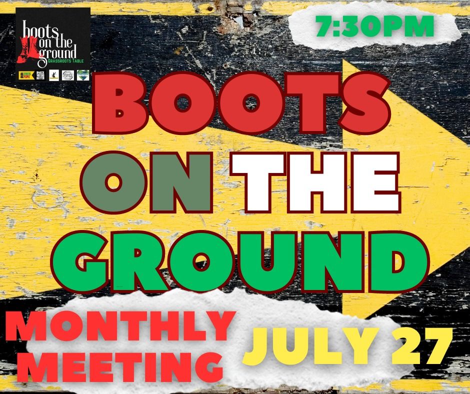 Boots on the Ground Grassroots Think Tank II, All Streets, All People