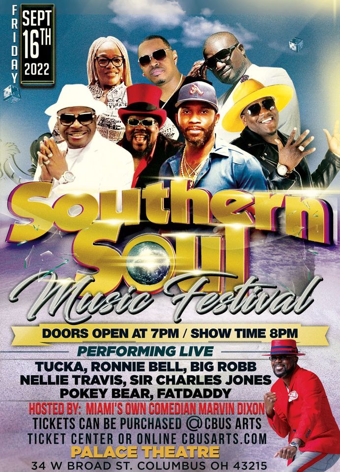 Southern Soul Music Festival Columbus, Palace Theatre, Columbus