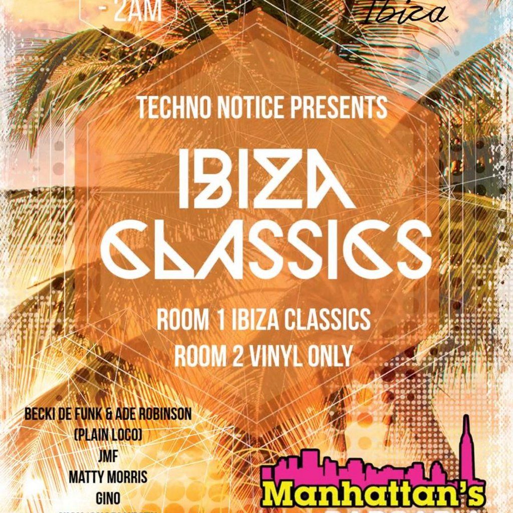 Ibiza classics, 24 August | Event in Ashby-de-la-Zouch | AllEvents