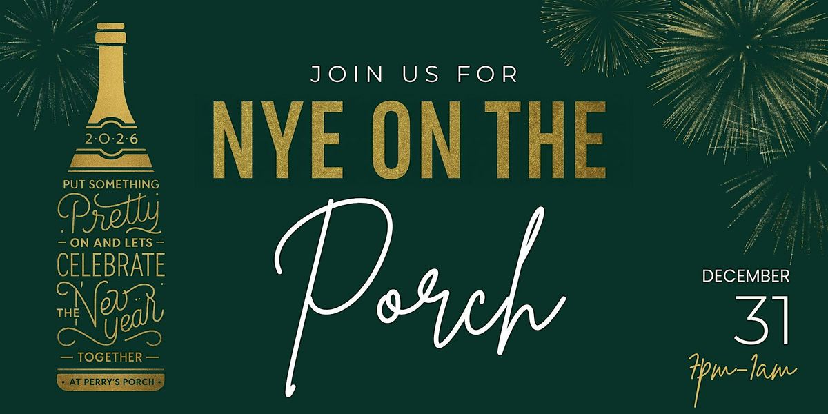 New Year's Eve | Perry's Porch, 31 December | Event in St. Petersburg | AllEvents