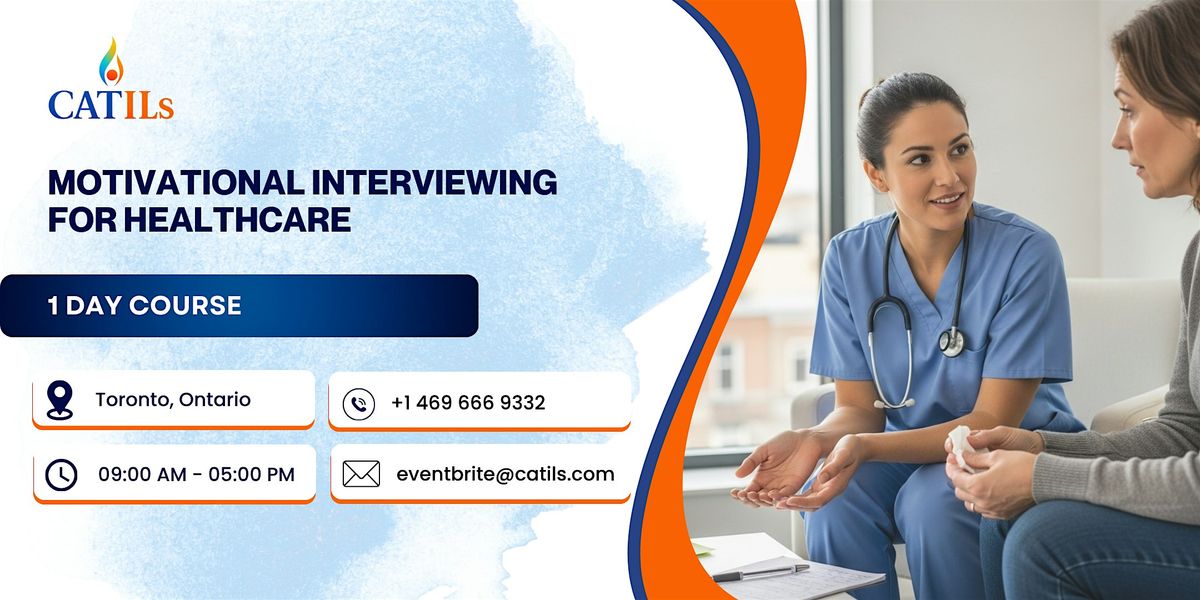 Motivational Interviewing for Healthcare – 1 Day Course in Toronto, ON, 4 December | Event in Toronto | AllEvents