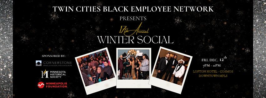 TC-BEN 17th Annual Winter Social, 12 December | Event in Minneapolis | AllEvents